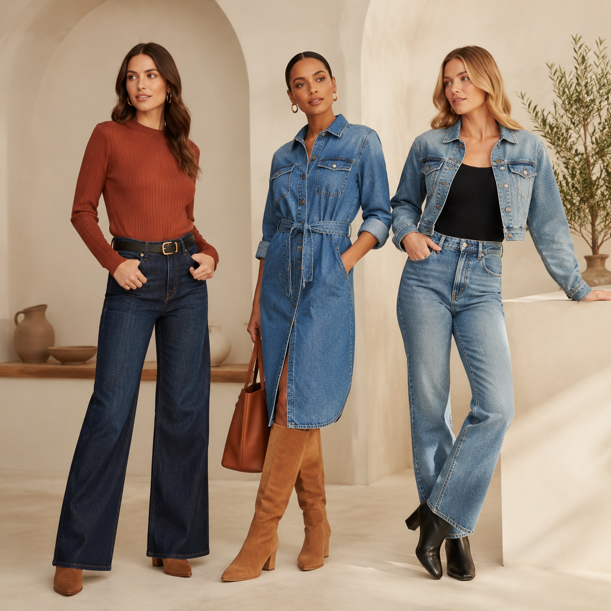 Women's denim at Dash Outfitters