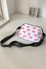 Bonbon Valentines Day Printed Canvas Crossbody Bag