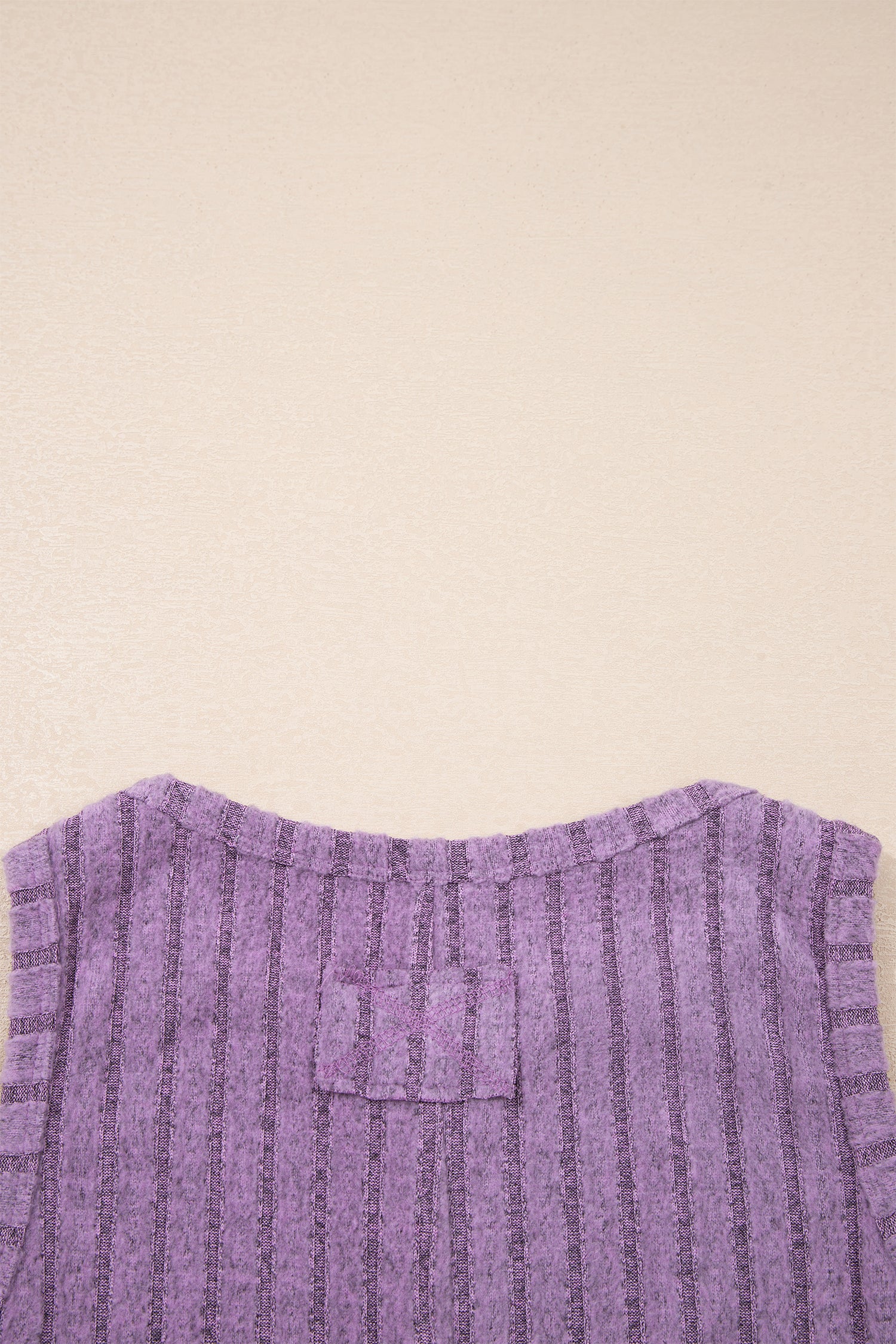 Camel Slim Ribbed Mineral Wash Tank Top