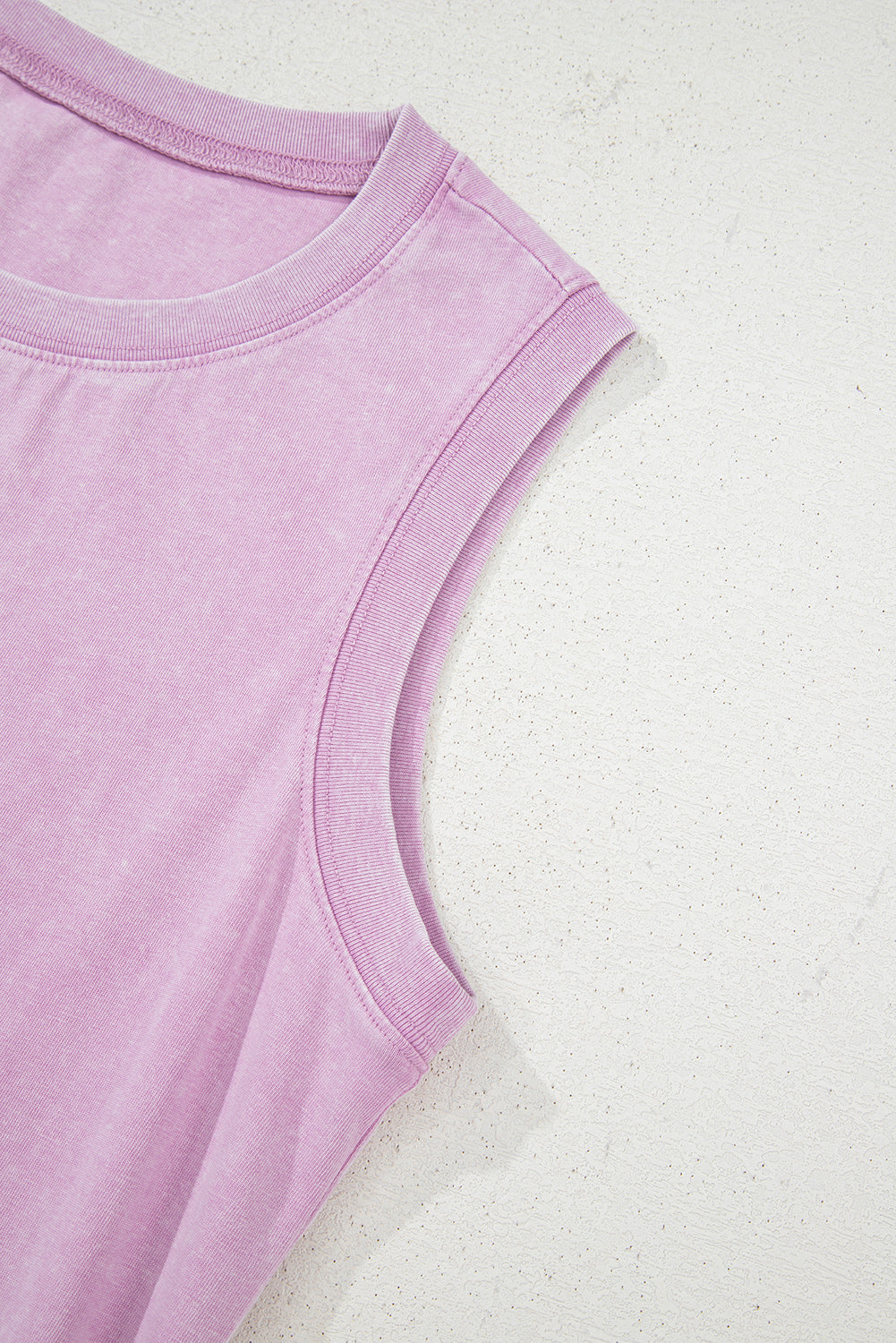 Phalaenopsis Mineral Wash Pocket Tank Mini Dress