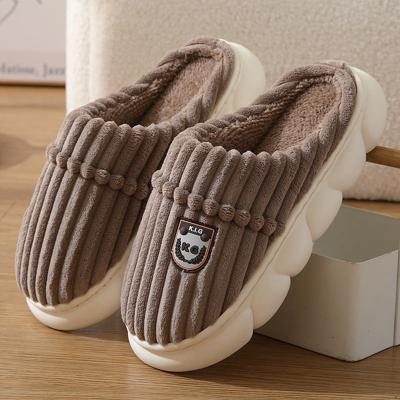 Winter Corduroy Slippers