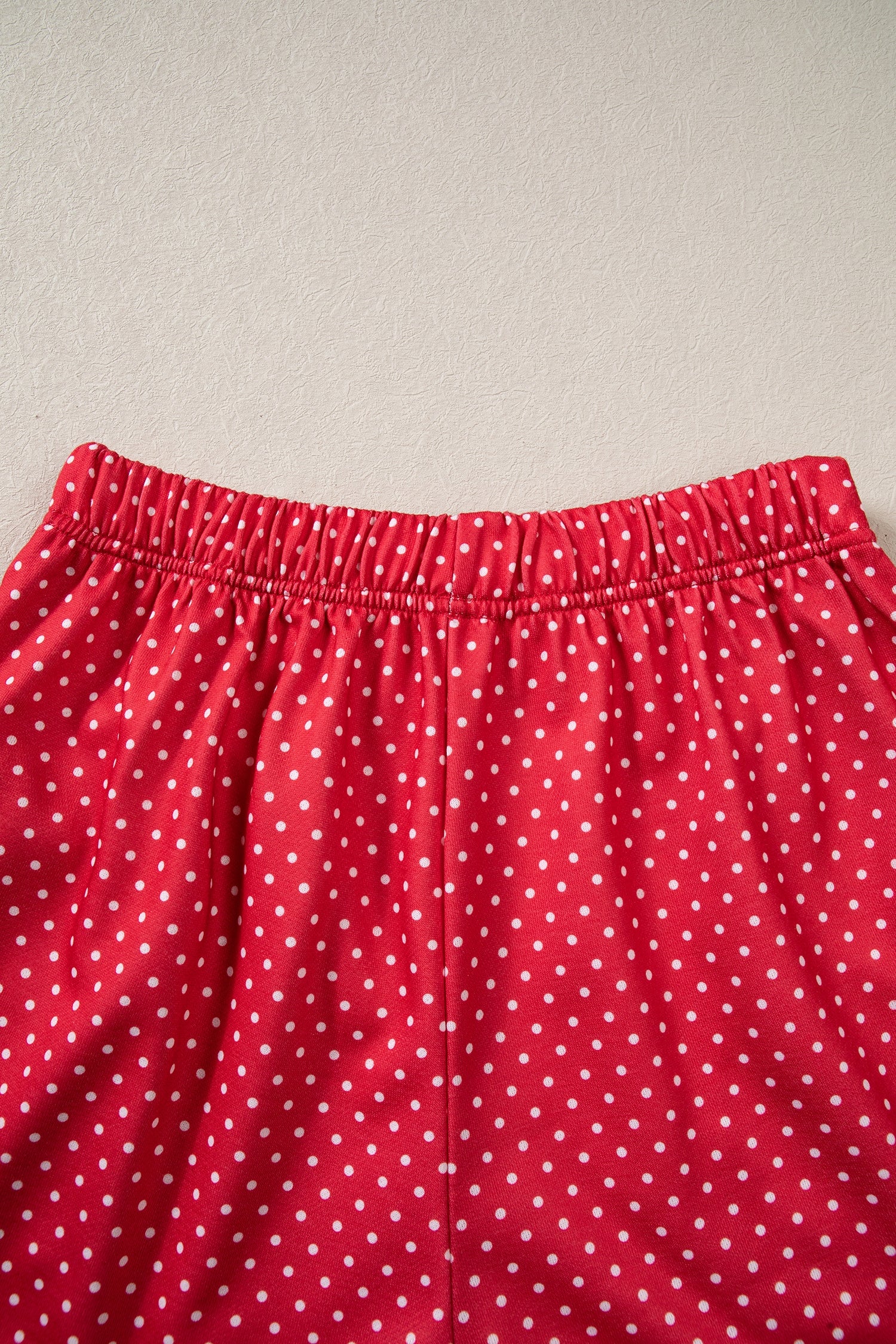 Red Plaid MERRY Holiday Long Sleeve Top and Shorts Set