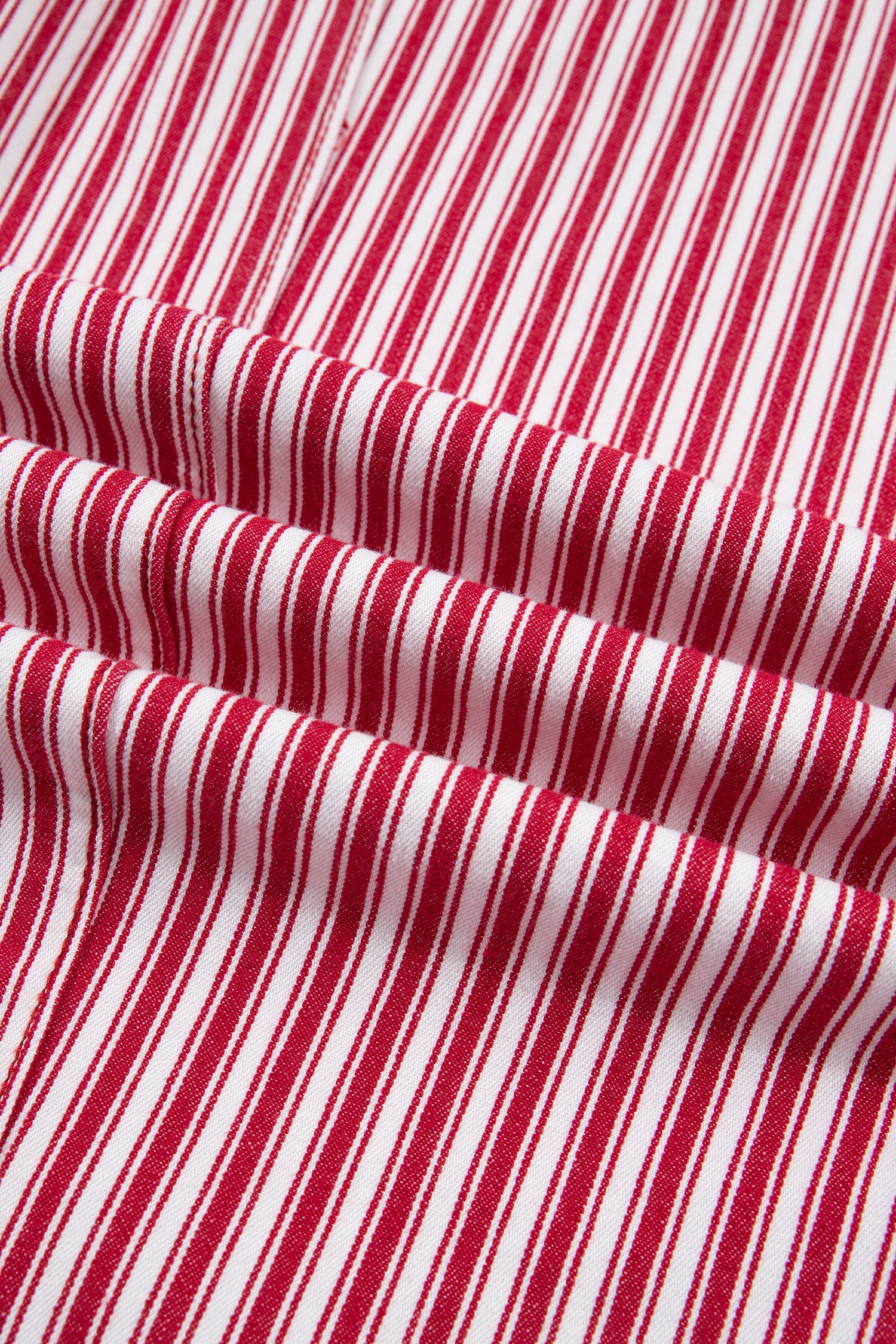Red Stripe Drawstring Casual Loose Pants