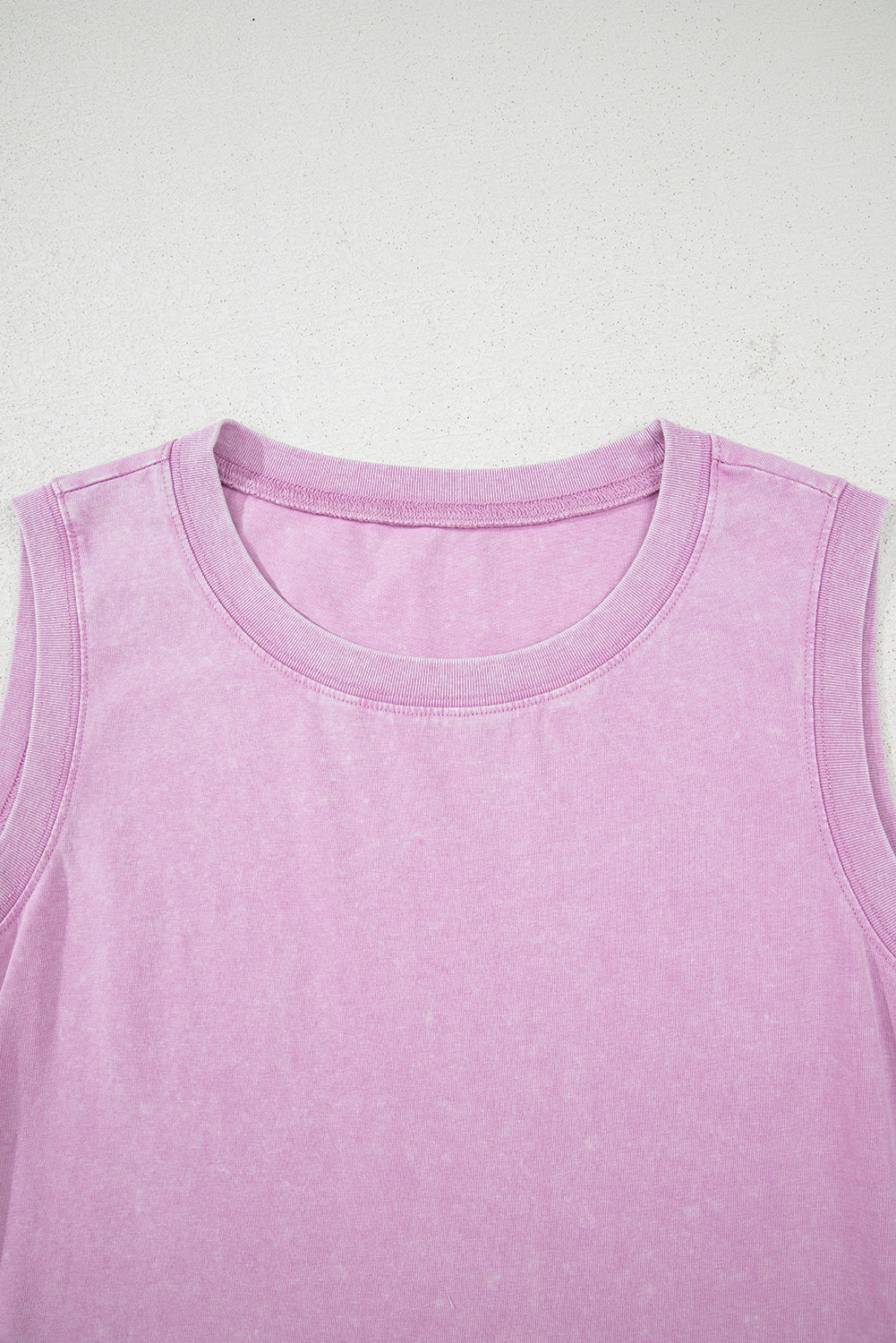 Phalaenopsis Mineral Wash Pocket Tank Mini Dress