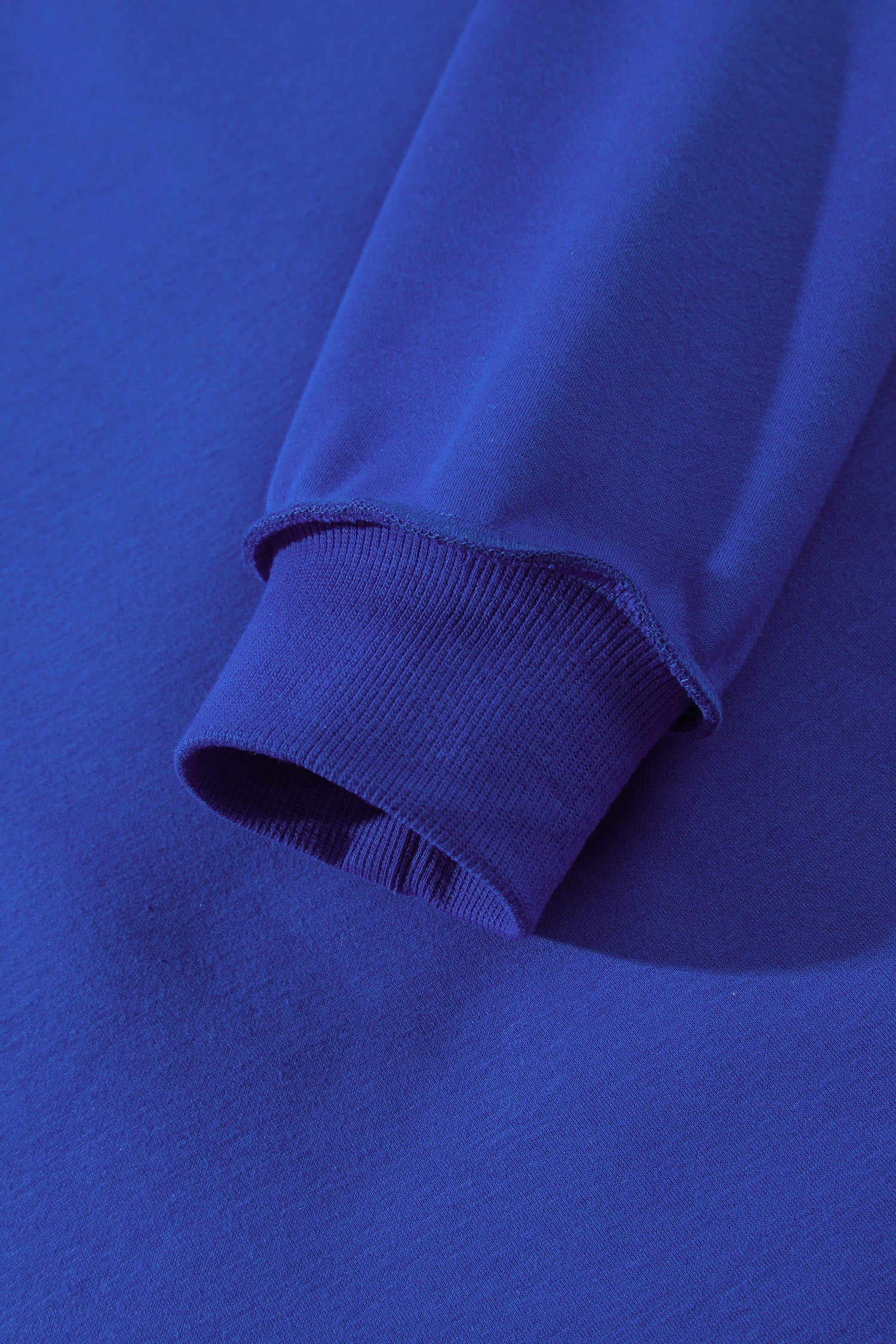 Black Oversize Drop Shoulder Reversible Mock Neck Sweatshirt