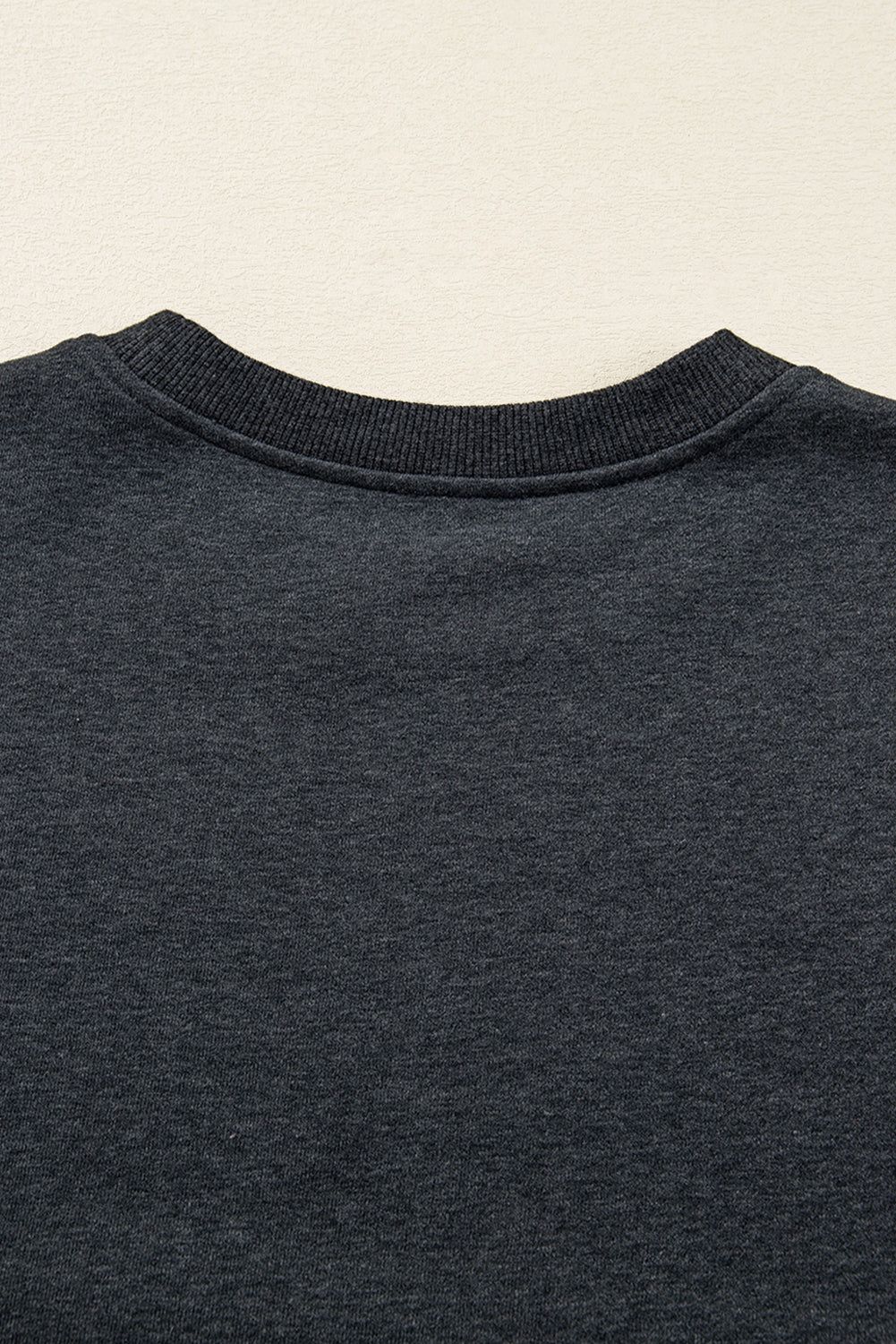 Carbon Grey Queen Card Drop Shoulder Graphic Sweatshirt