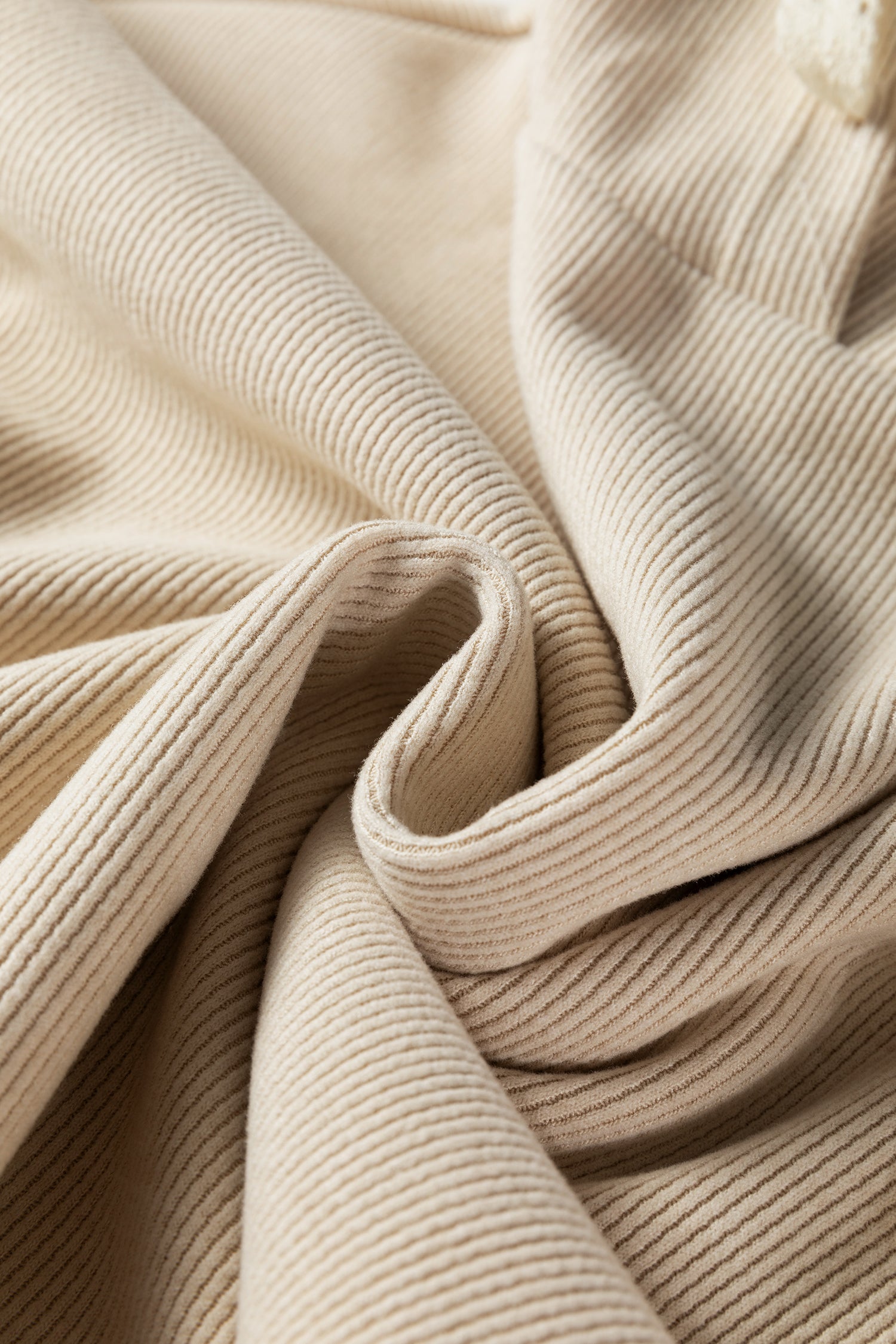 Jet Stream Thermal Textured Lace Drawstring Baggy Hoodie