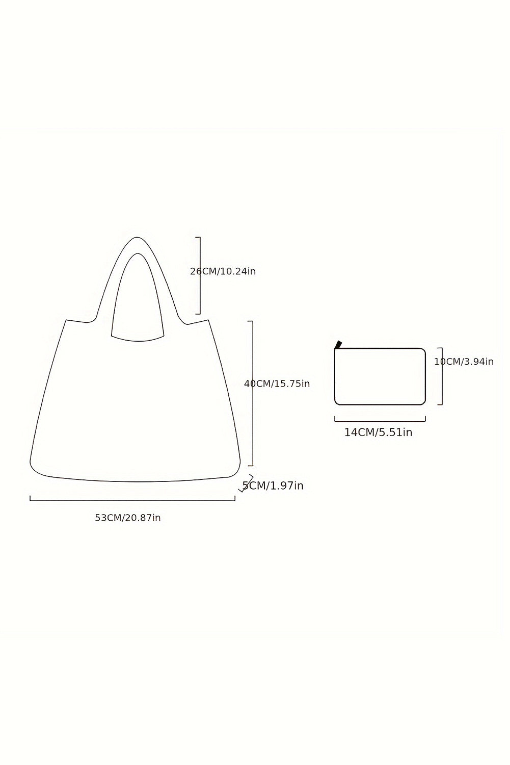 Fiery Red Large Foldable Christmas Holiday Reusable Oxford Bag