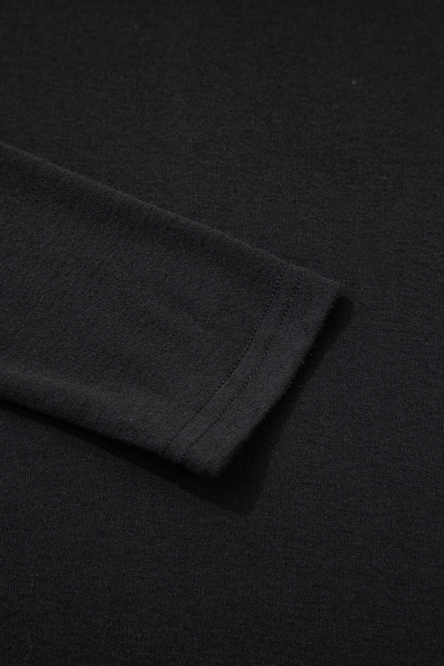 Smoke Gray High Neck Long Sleeve Top