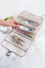 Apricot Multi-functional Make Up Organizer Travel Toiletry Bag