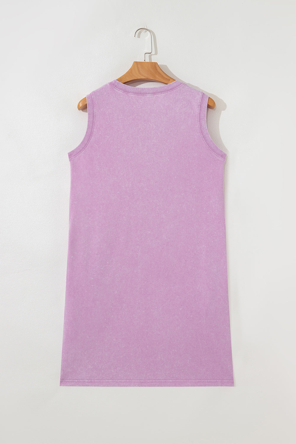 Phalaenopsis Mineral Wash Pocket Tank Mini Dress