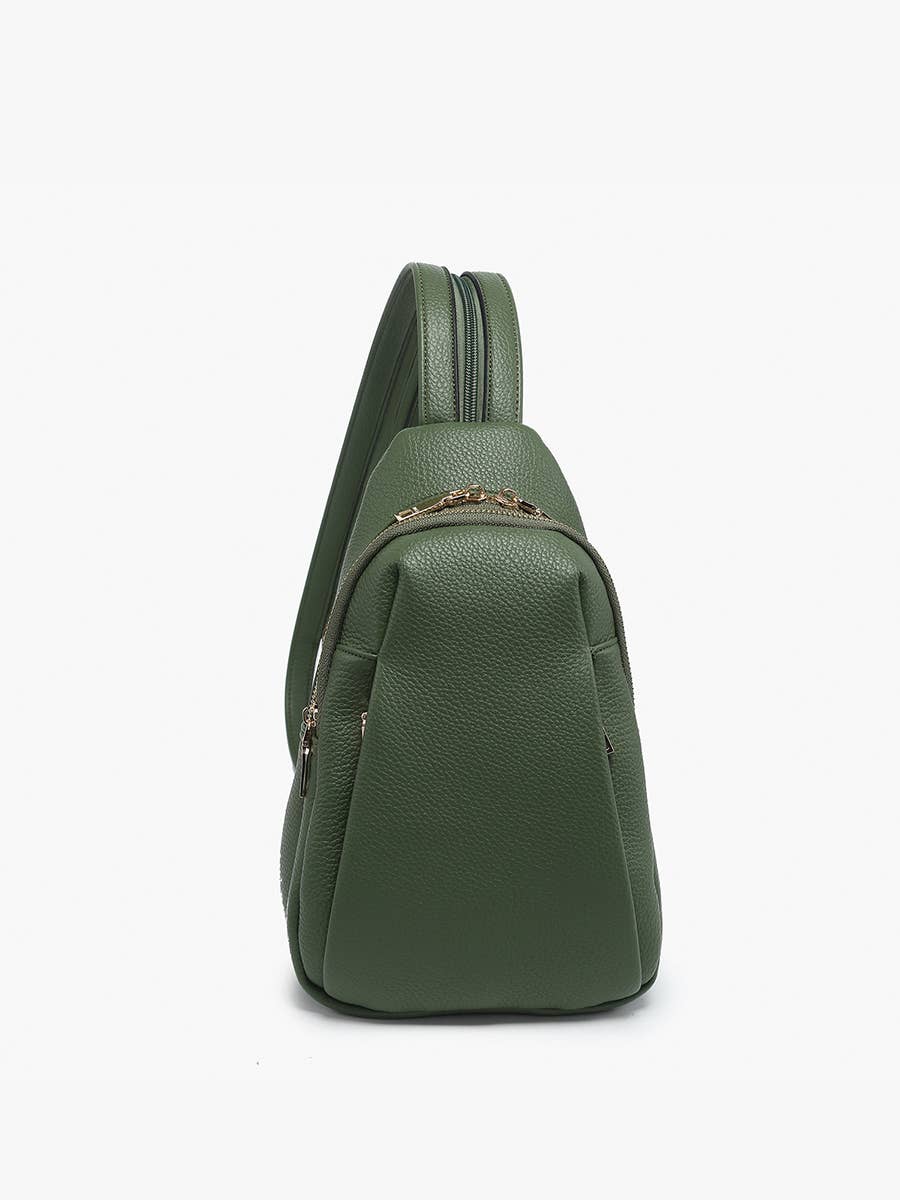 Ari Detailed Sling Bag/Backpack