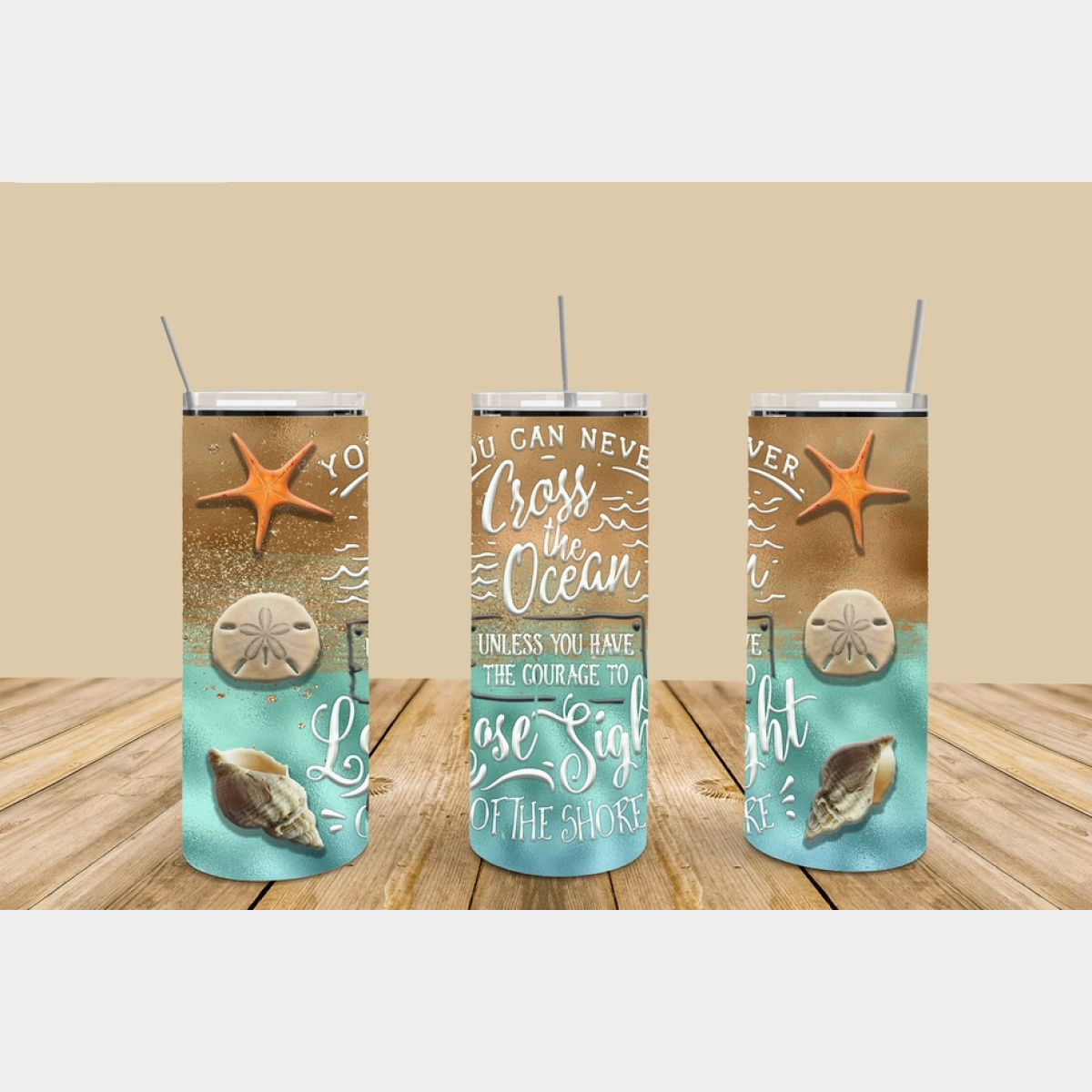 Beach Cup Summer Tumbler