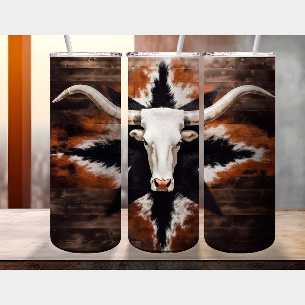 Bull Head Skinny Tumbler