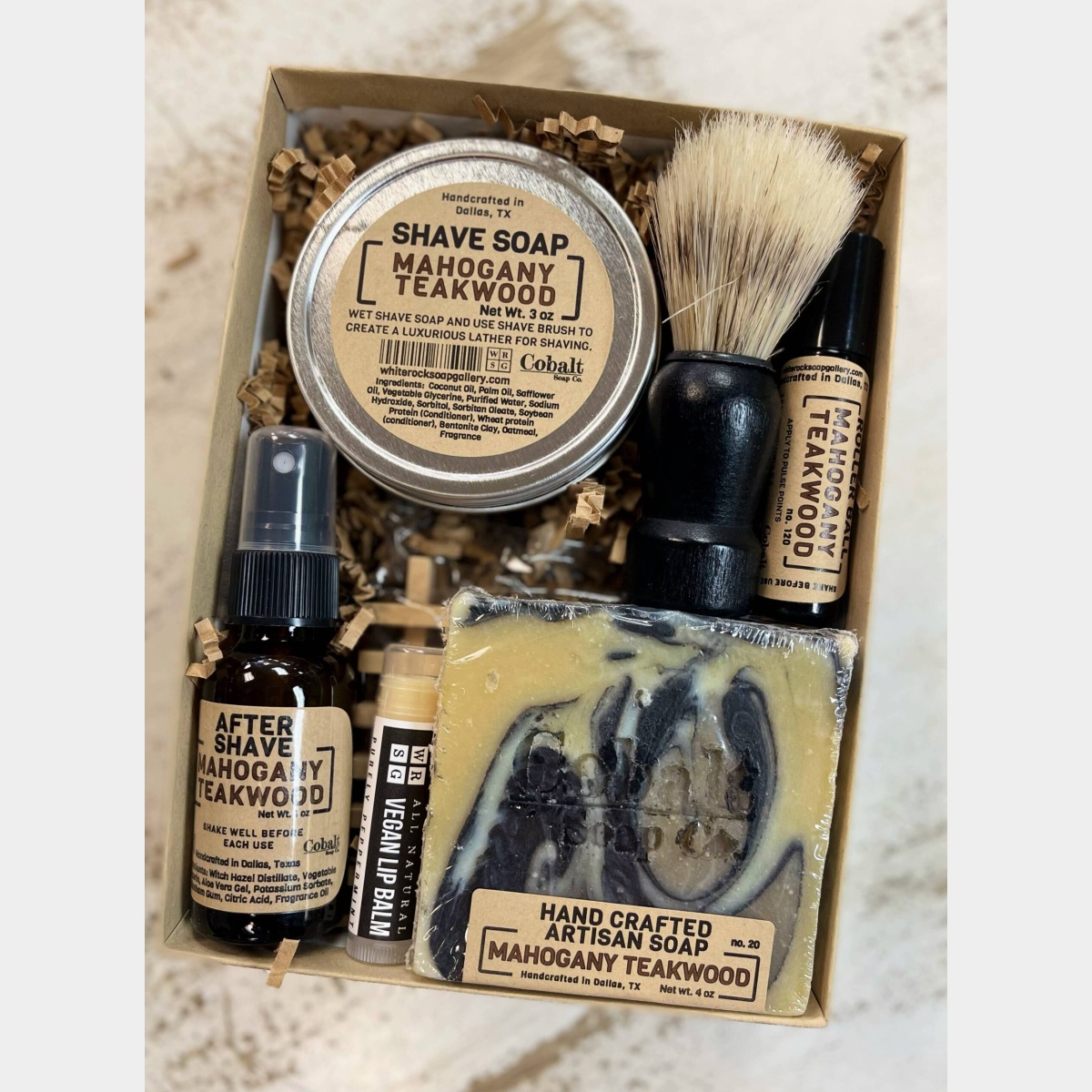 Cobalt Shave & Soap Gift Set