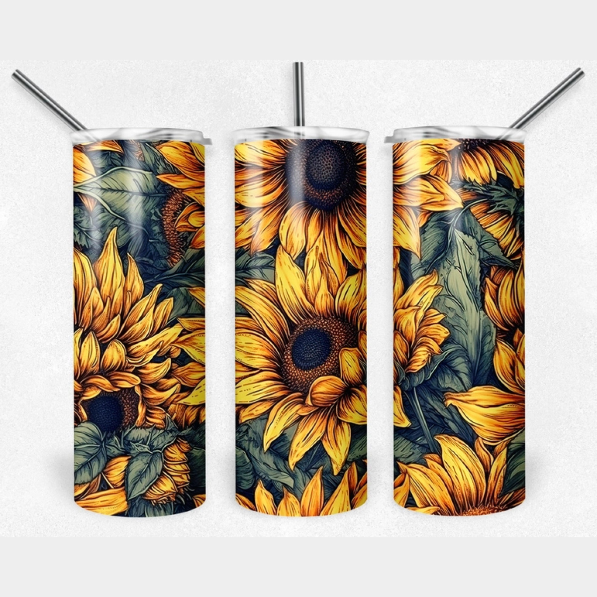 Cute Sunflower Tumbler