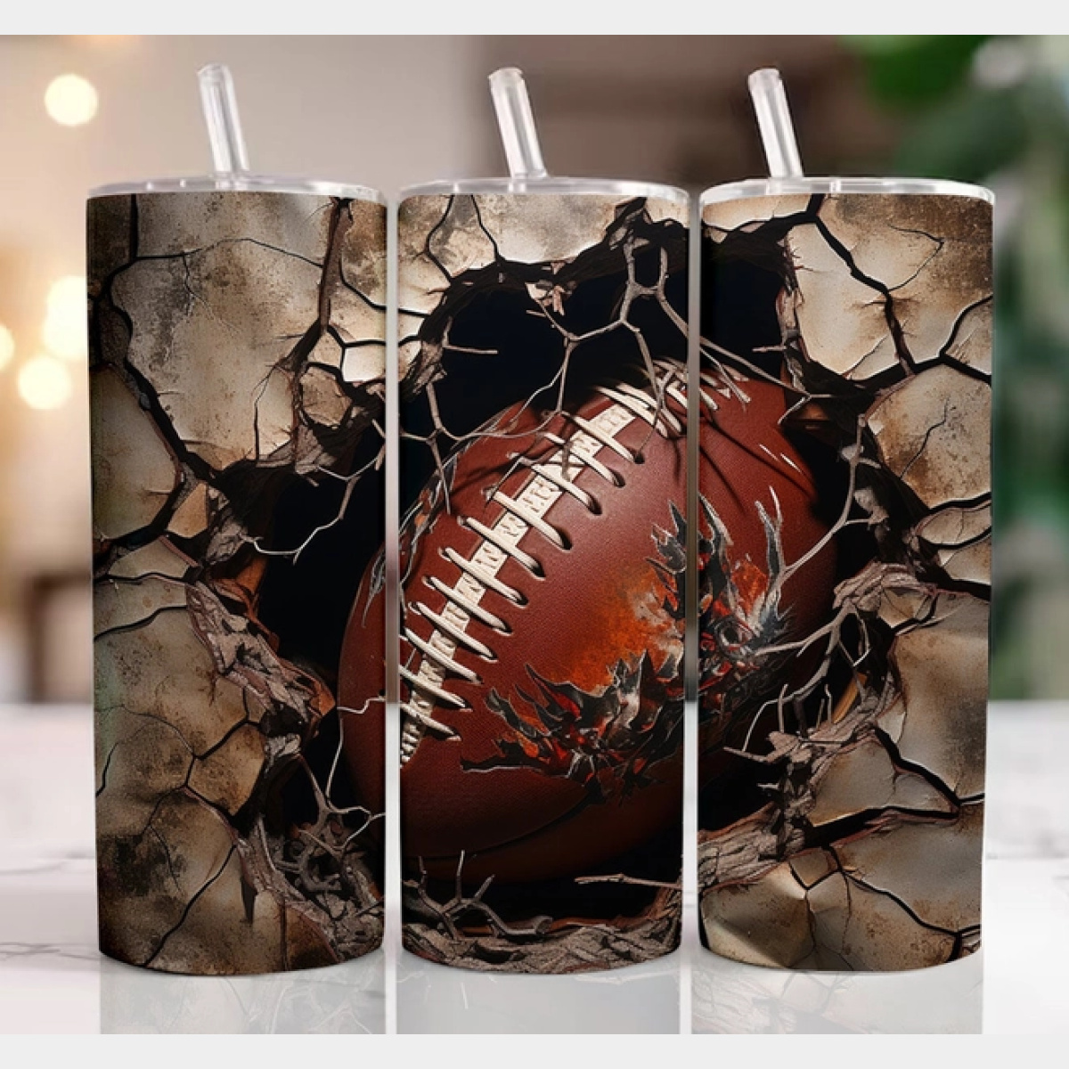 Football Tumbler