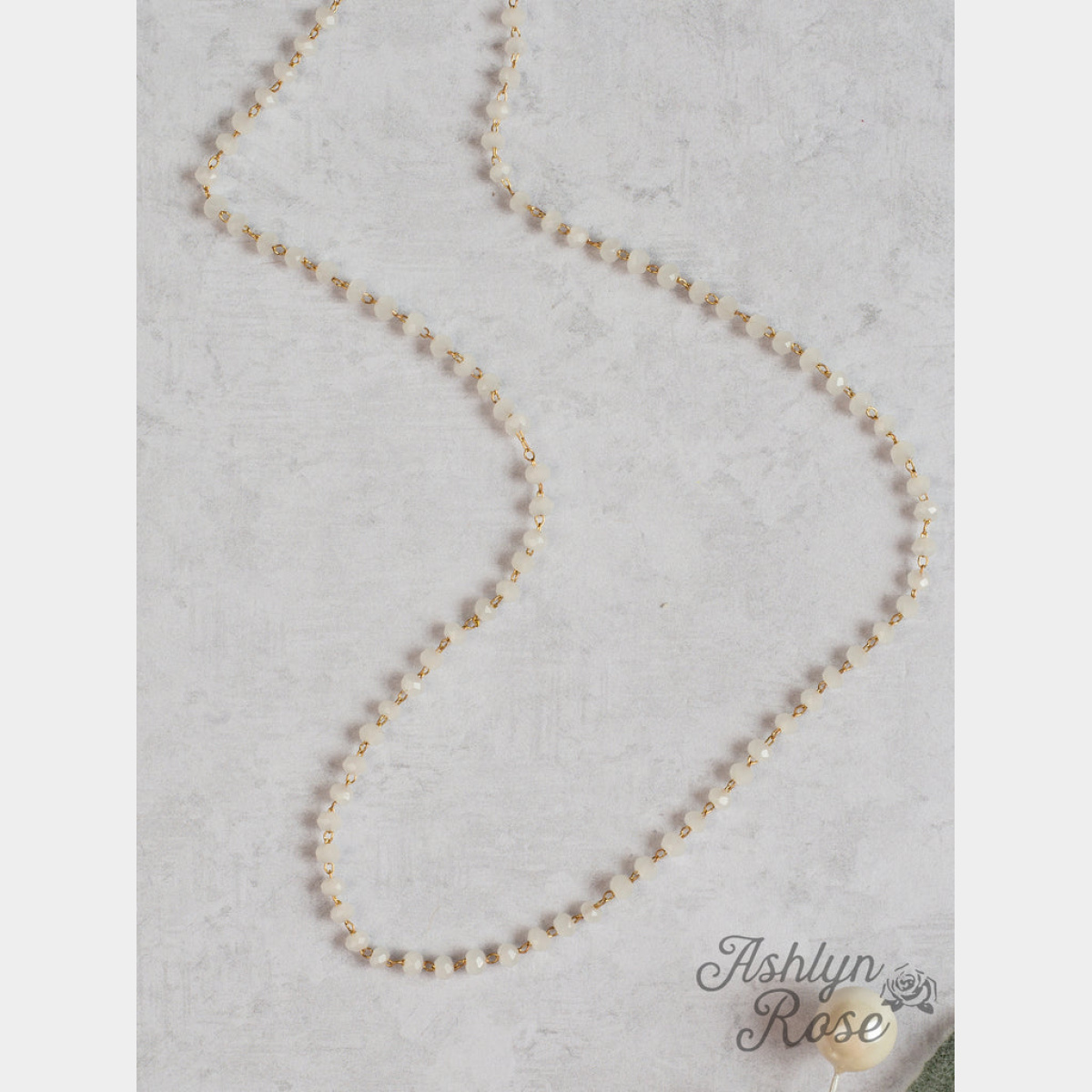 Gold & Bead Necklace