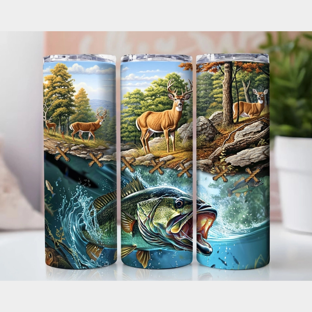 Hunting Fishing Tumbler