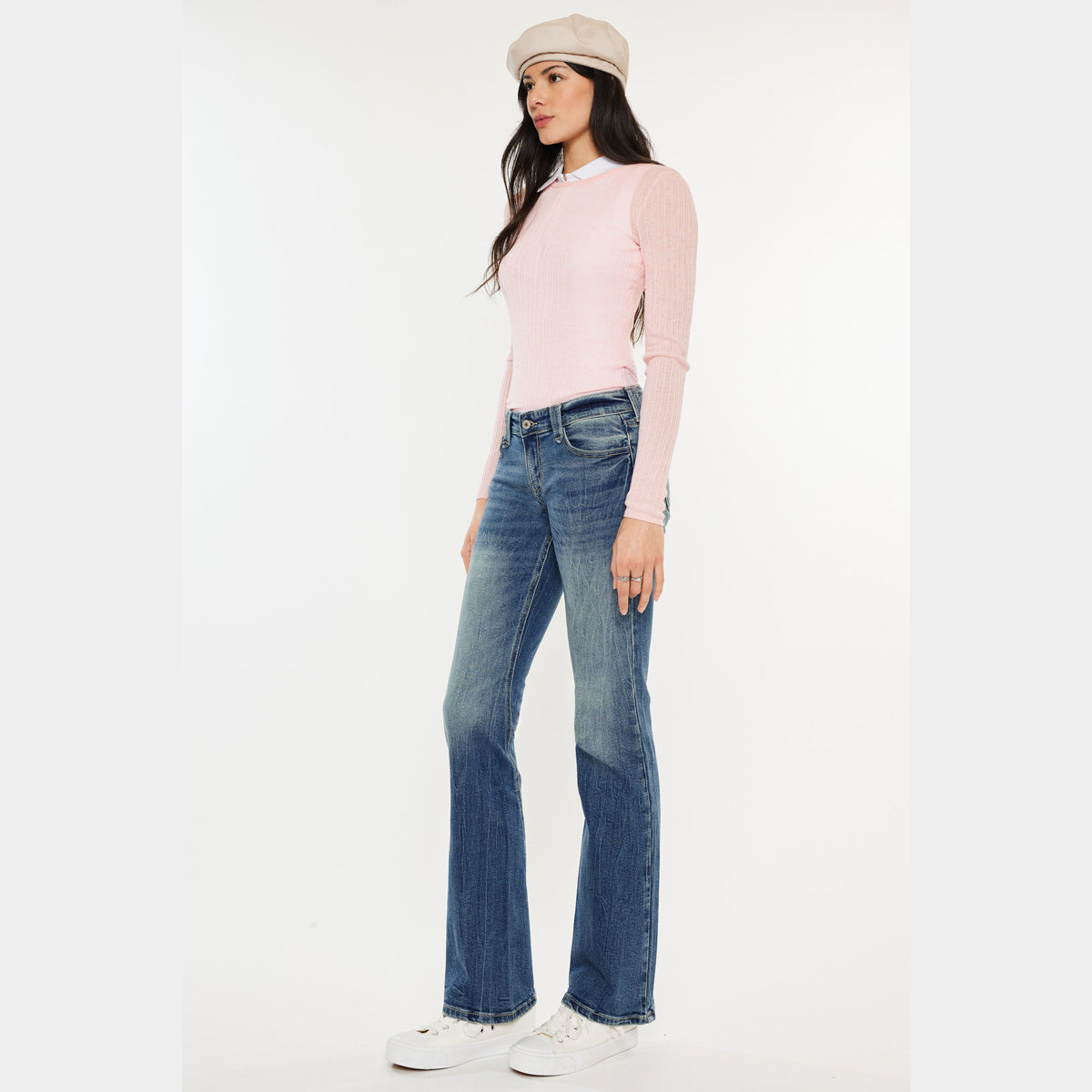 Jewel Low Rise Bootcut Jeans _ Official Kancan USA KC2519M