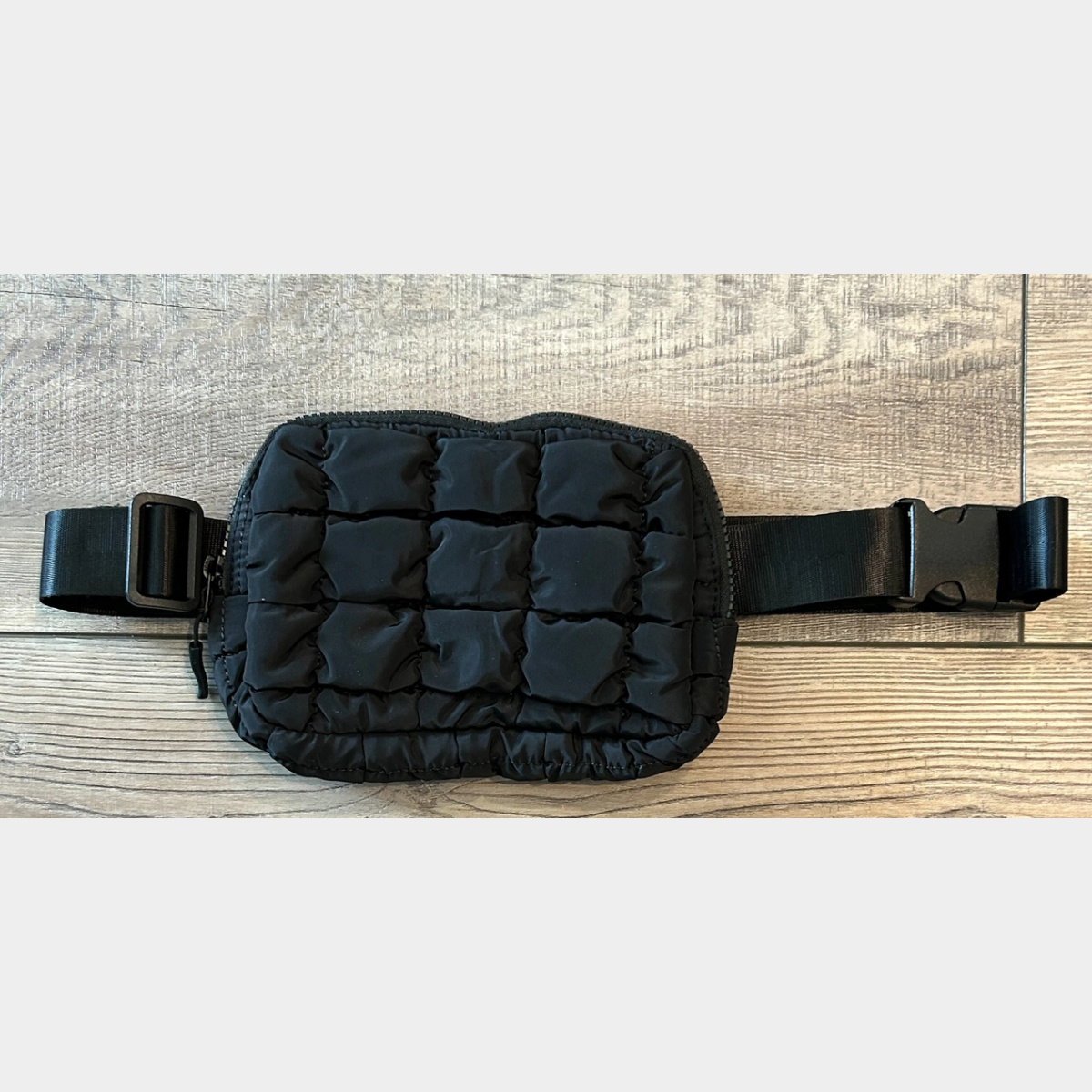 Quilted Puffer Belt Bag