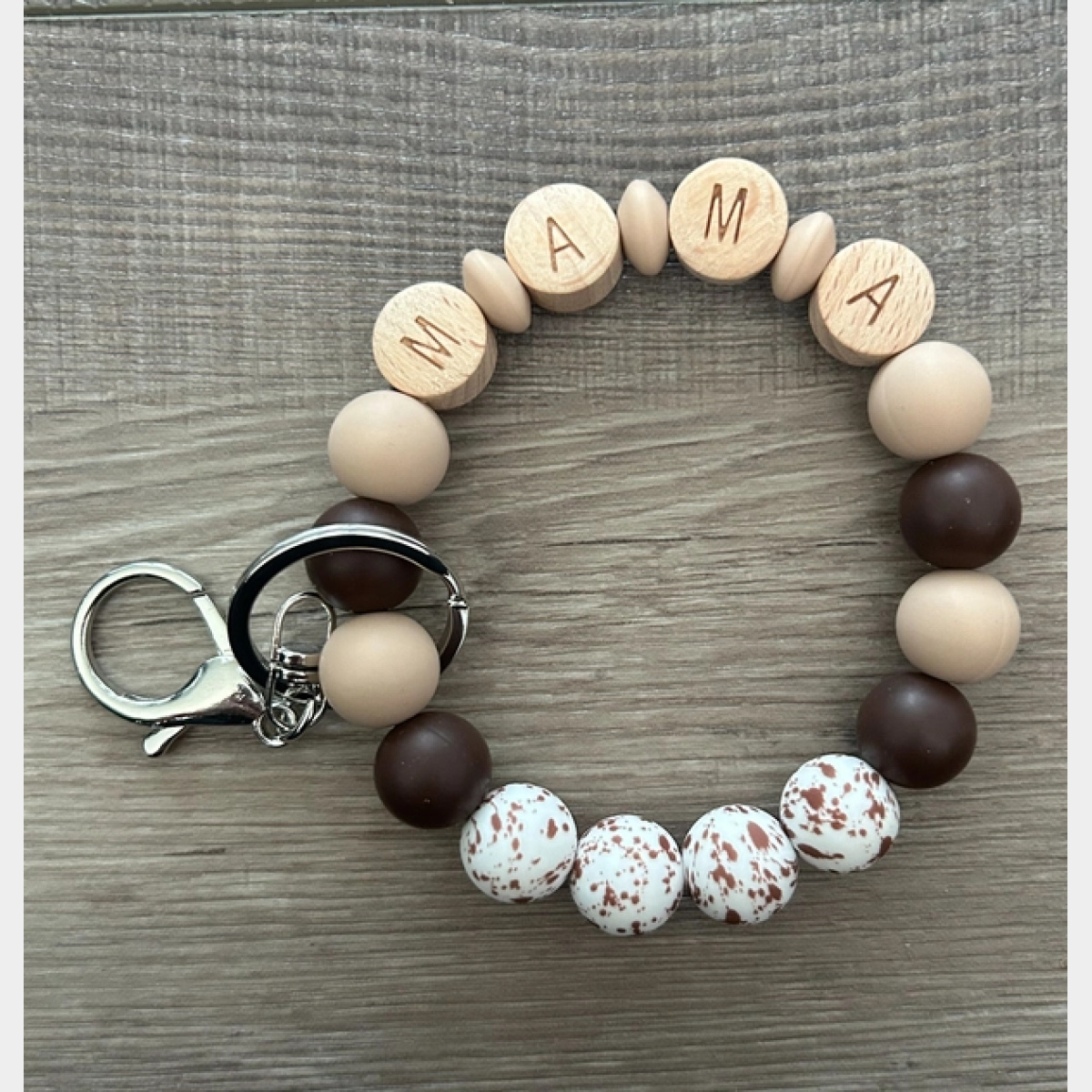 Spotted Western Mama Keychain