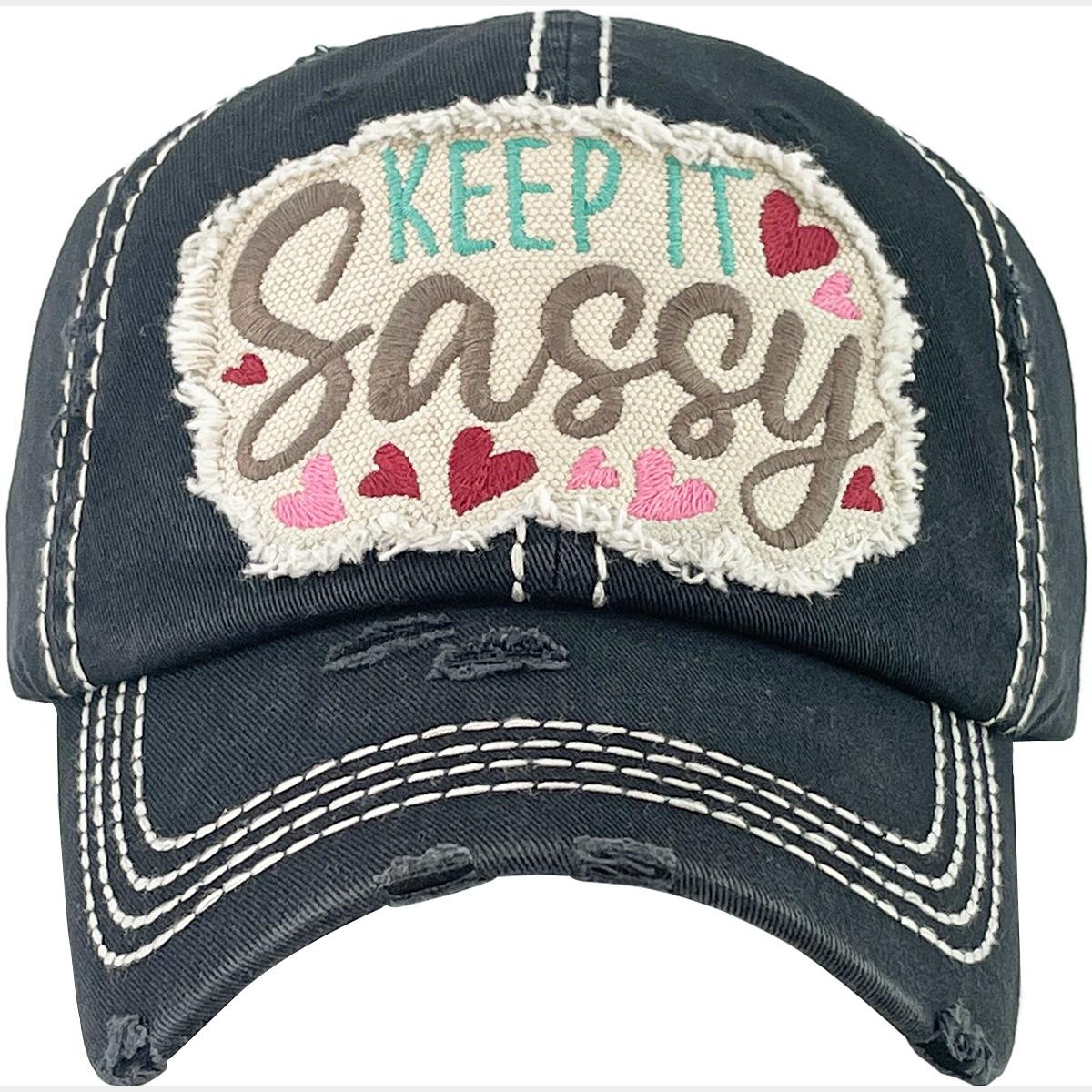 Keep It Sassy Vintage Ballcap