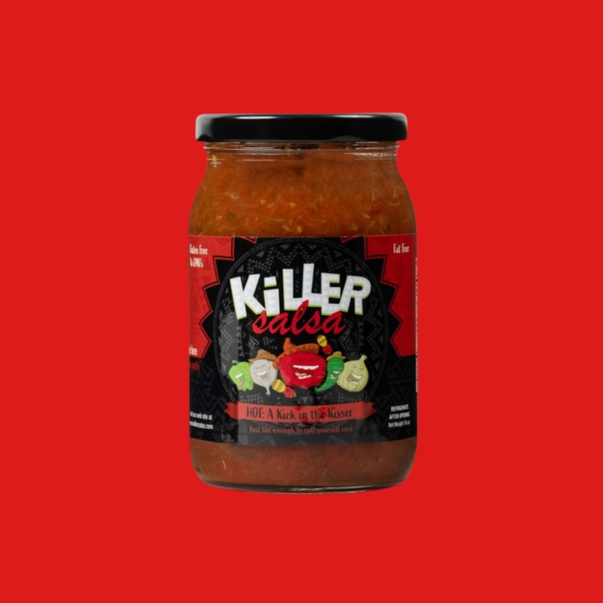 Killer Salsa Hot "A Kick in the Kisser" Salsa