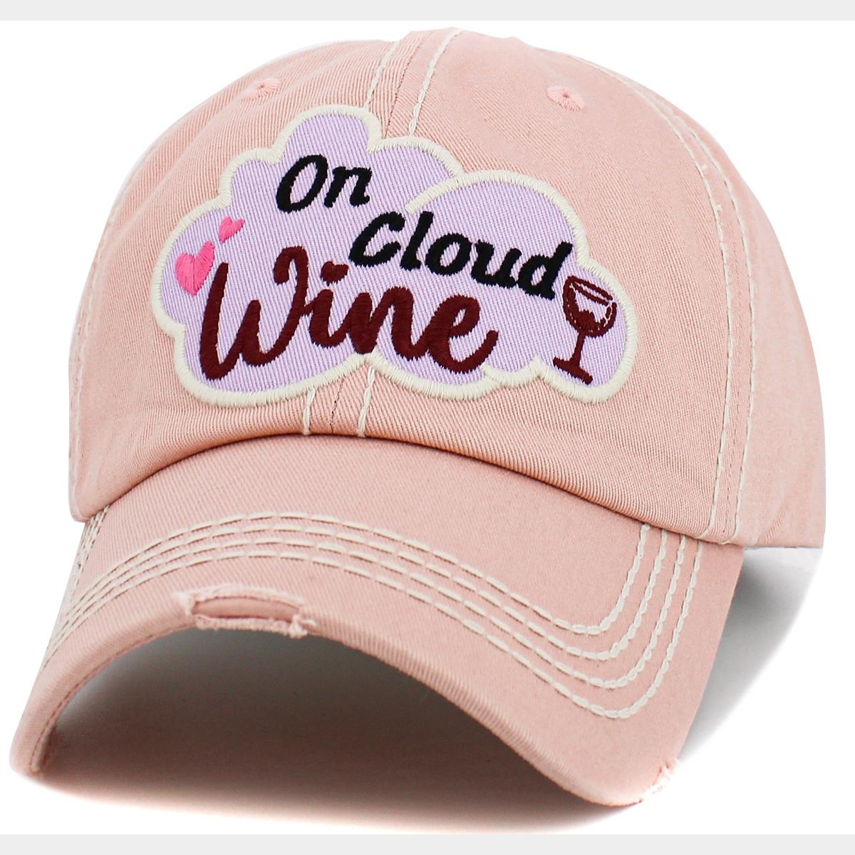 On Cloud Wine Washed Vintage Ballcap