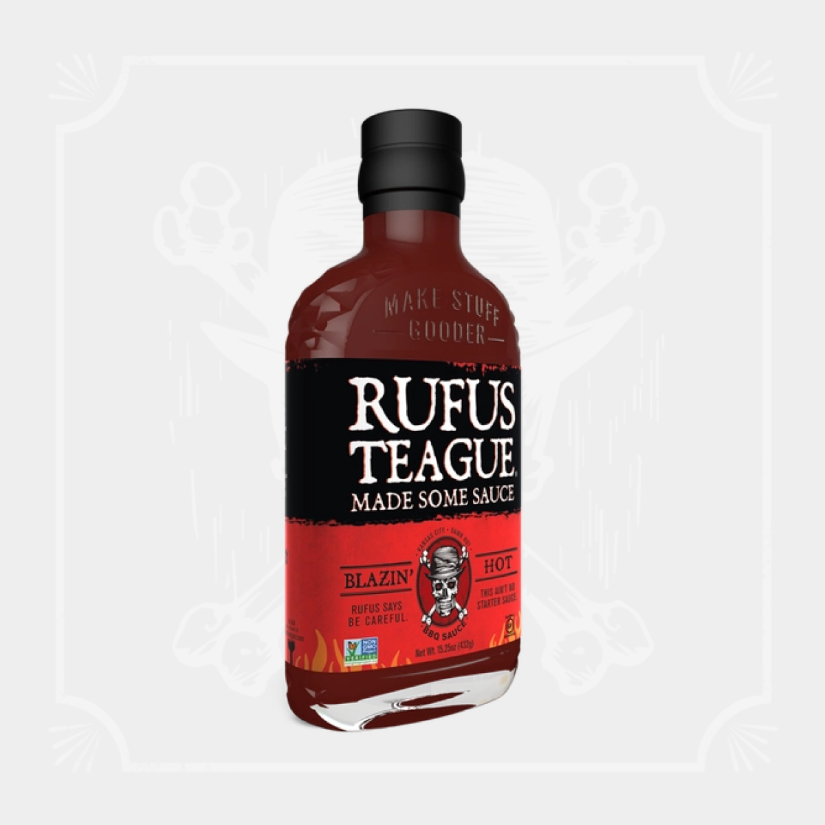 Rufus Teague Blazin' Hot Bbq Sauce