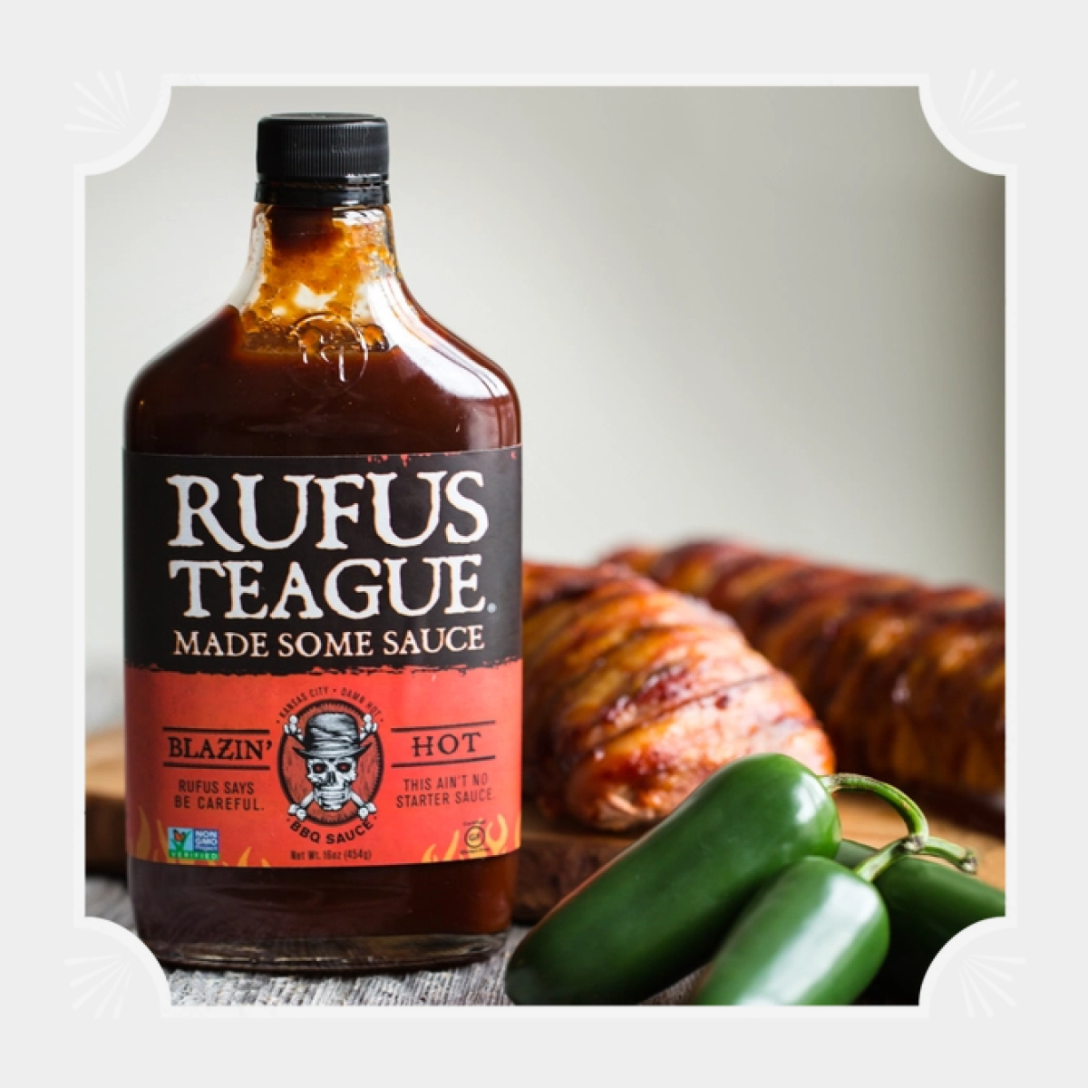 Rufus Teague Blazin' Hot Bbq Sauce