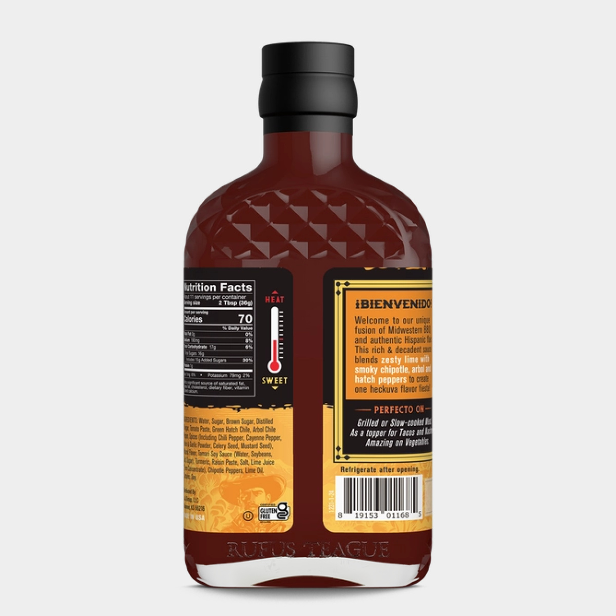 Rufus Teague Tres Chiles Pica Dulce Bbq Sauce