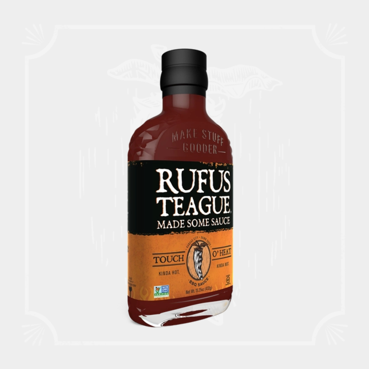 Rufus Teague Touch O' Heat Bbq Sauce