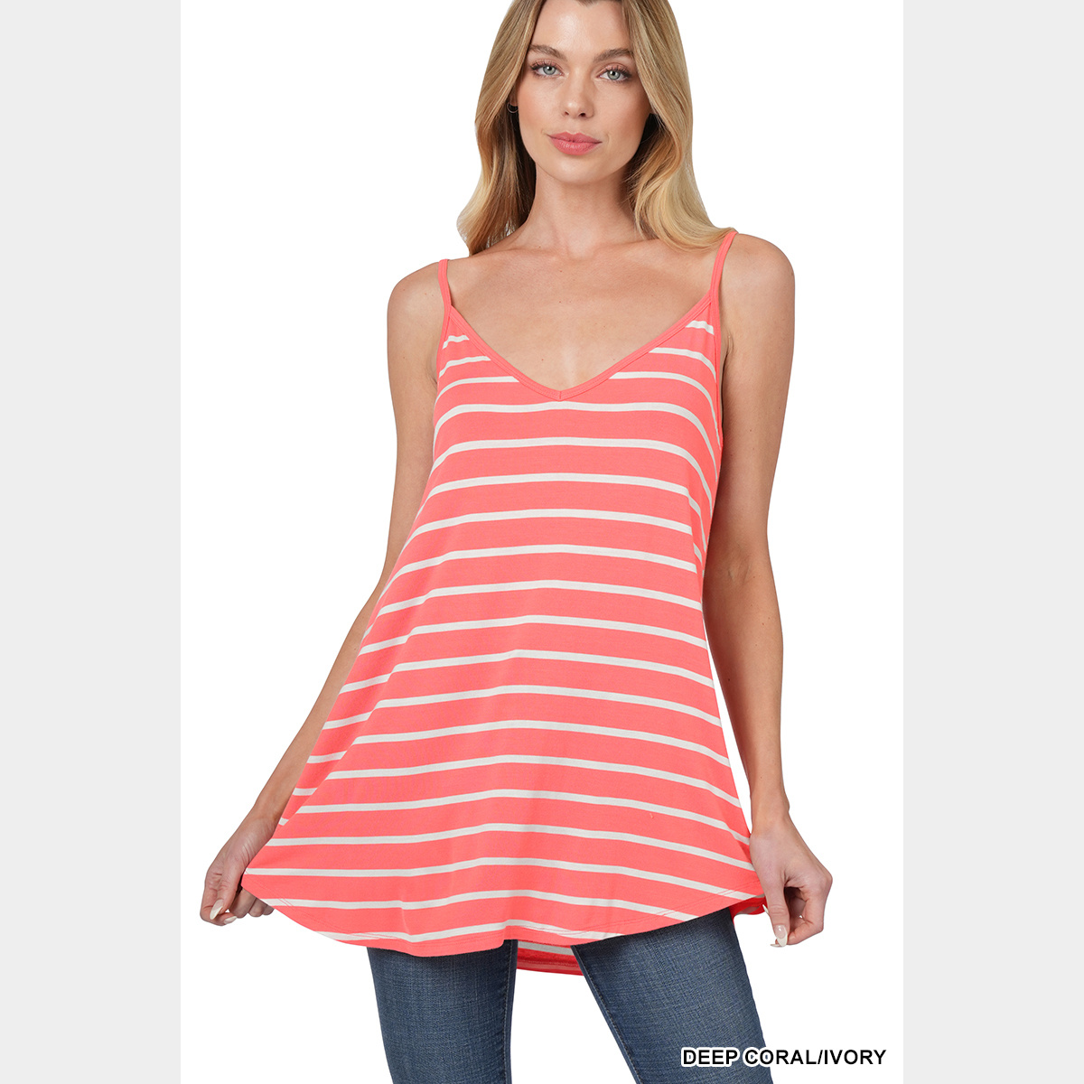 Striped Reversible Cami