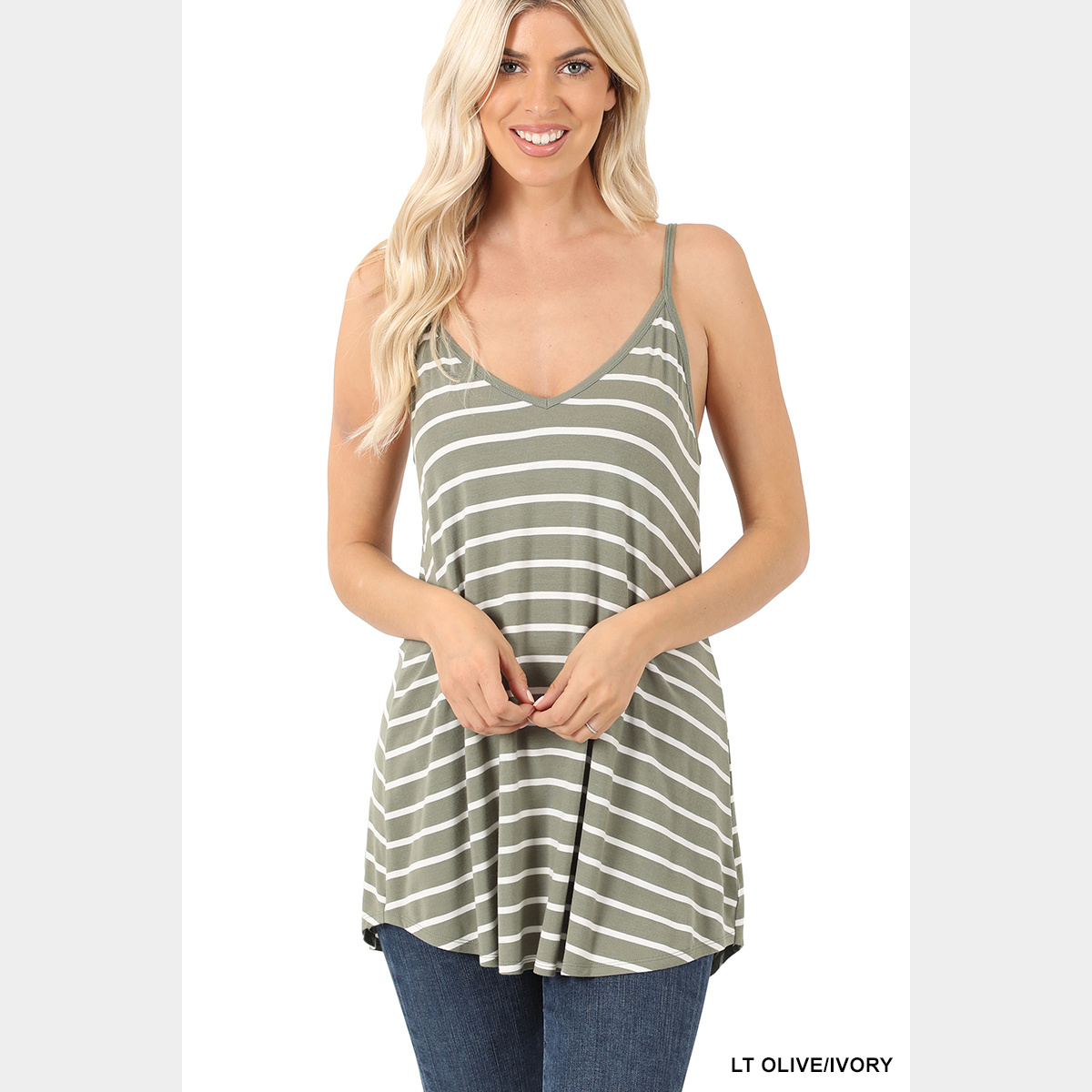 Striped Reversible Cami