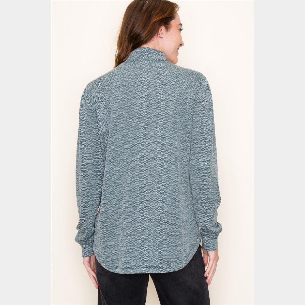 Marled Knit Sweater