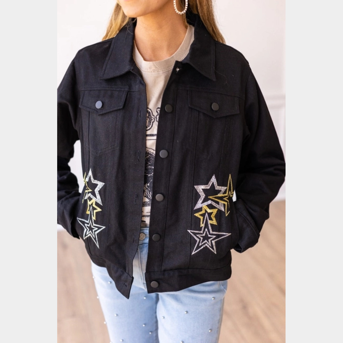 Cosmic Cowgirl Denim Jacket