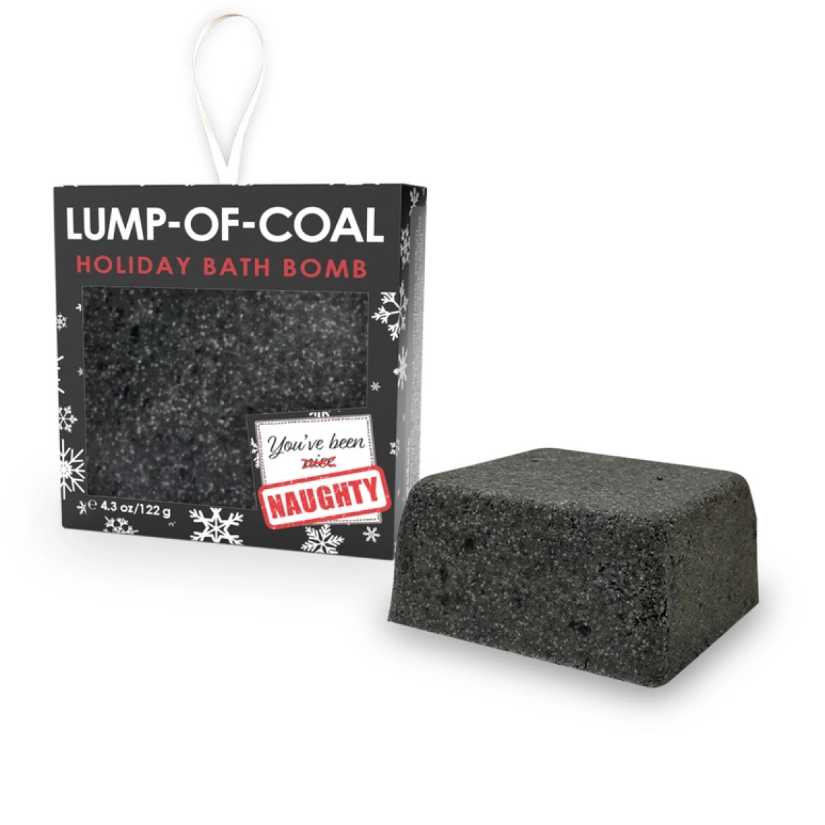 Lump-Of-Coal Holiday Bath Bomb