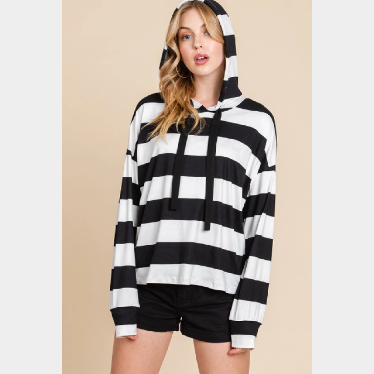 Hoodie Sweatshirt Stripe