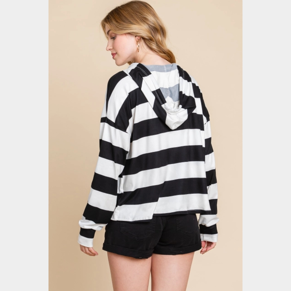 Hoodie Sweatshirt Stripe